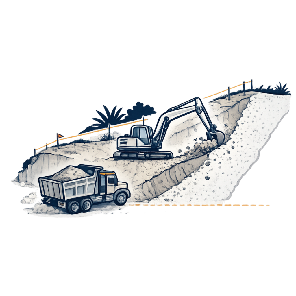 Hillside Cutting and Excavation icon