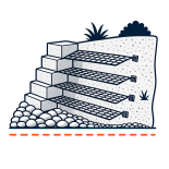 Reinforced Retaining Wall icon